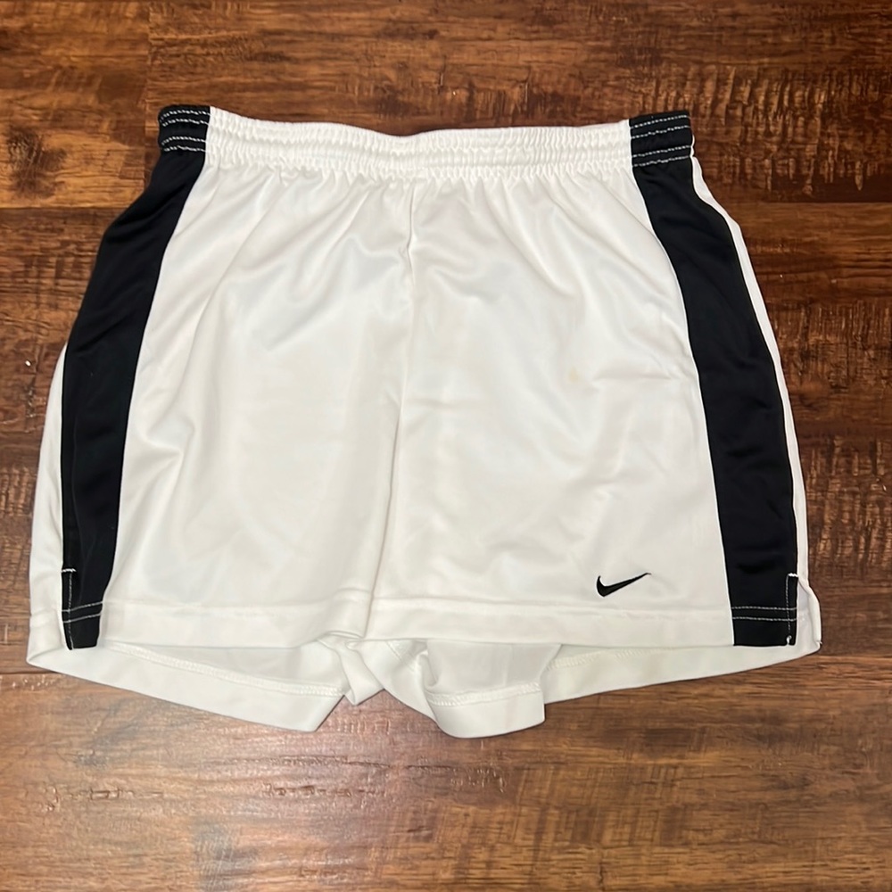 Nike white shorts